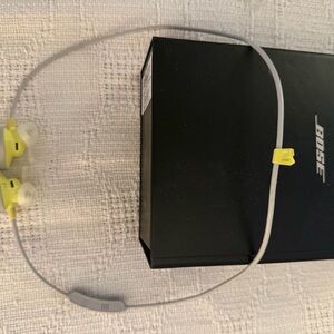 Bose Lime and Gray SoundSport Earbuds